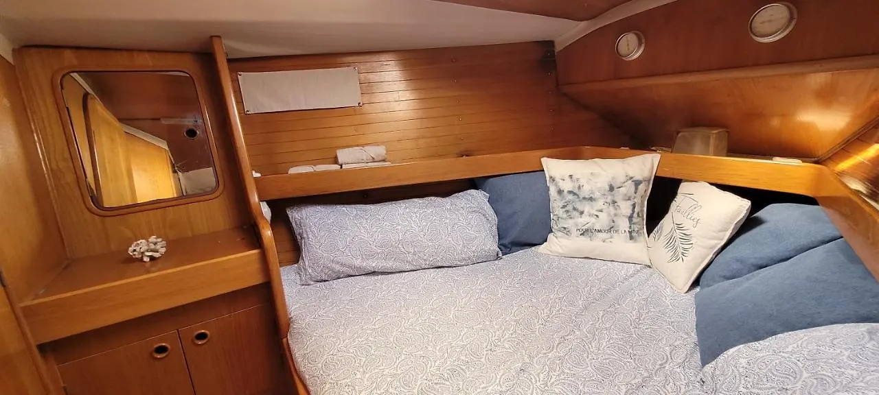 Botel Velero En Port Forum Sail Boat Barcelona Spain